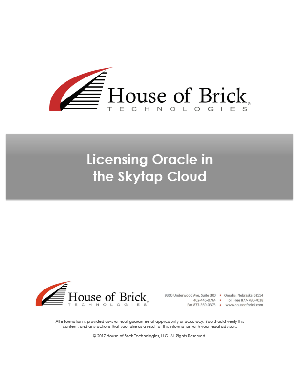 Click here to download the full white paper, "Licensing Oracle in the Skytap Cloud"