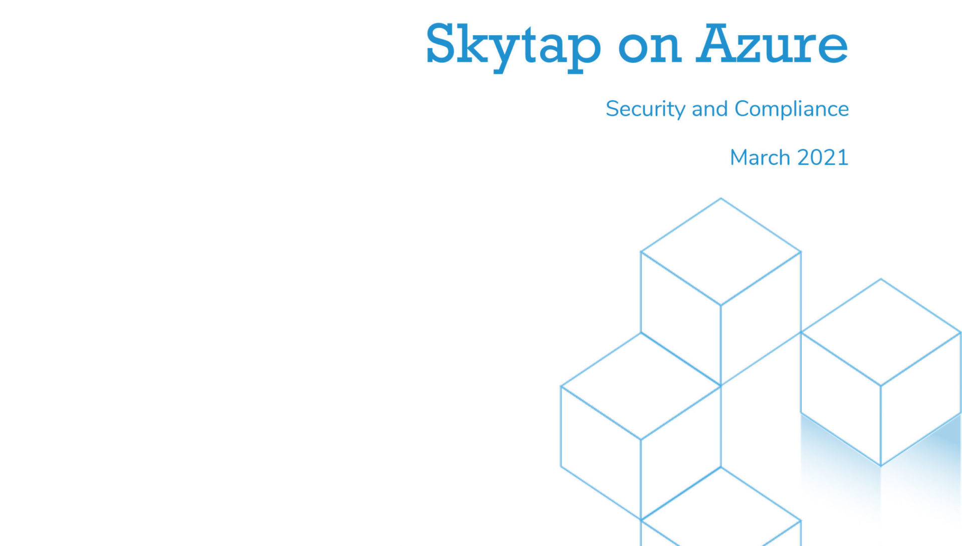 Skytap On Azure white paper cover image