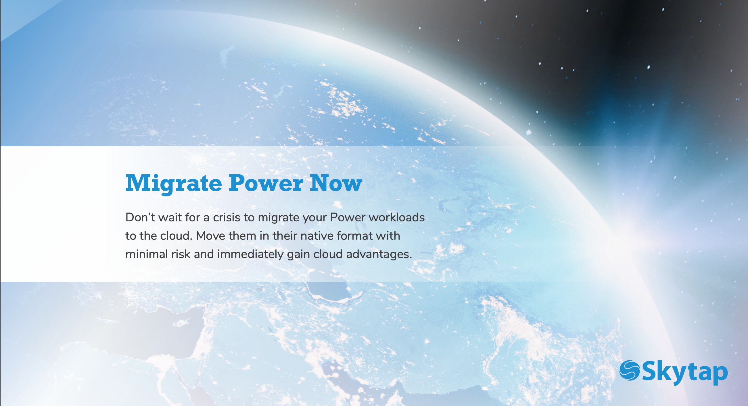 Migrate Power Now
