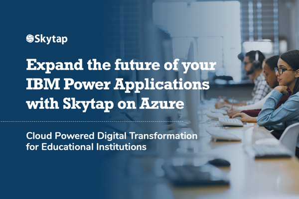 Skytap on Azure Education Industry Ebook Cover Image