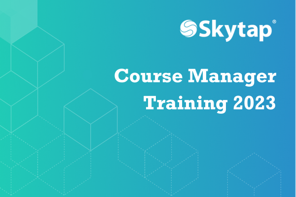 Course Manager Training Event 2023